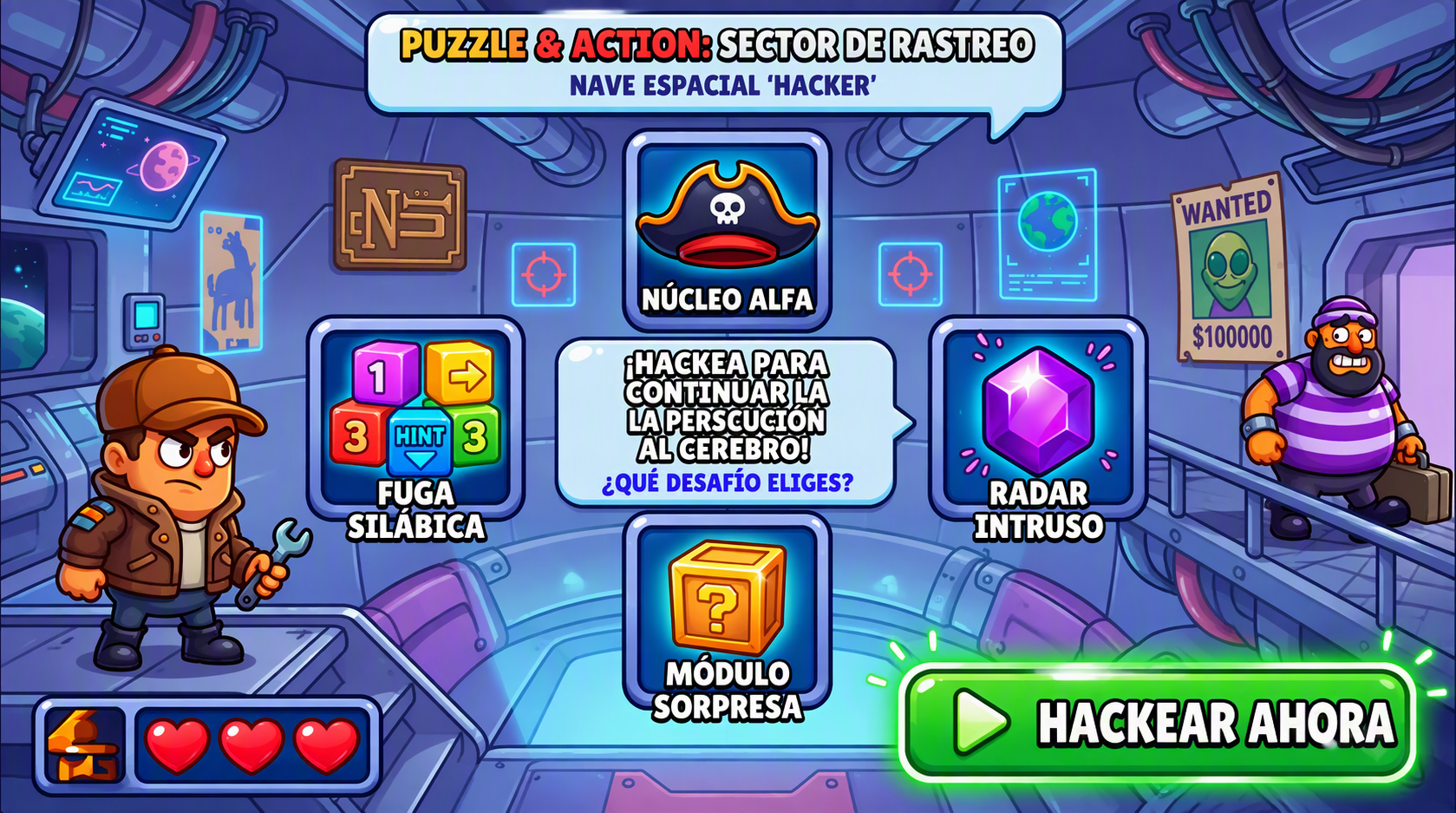 Nave Espacial Hacker